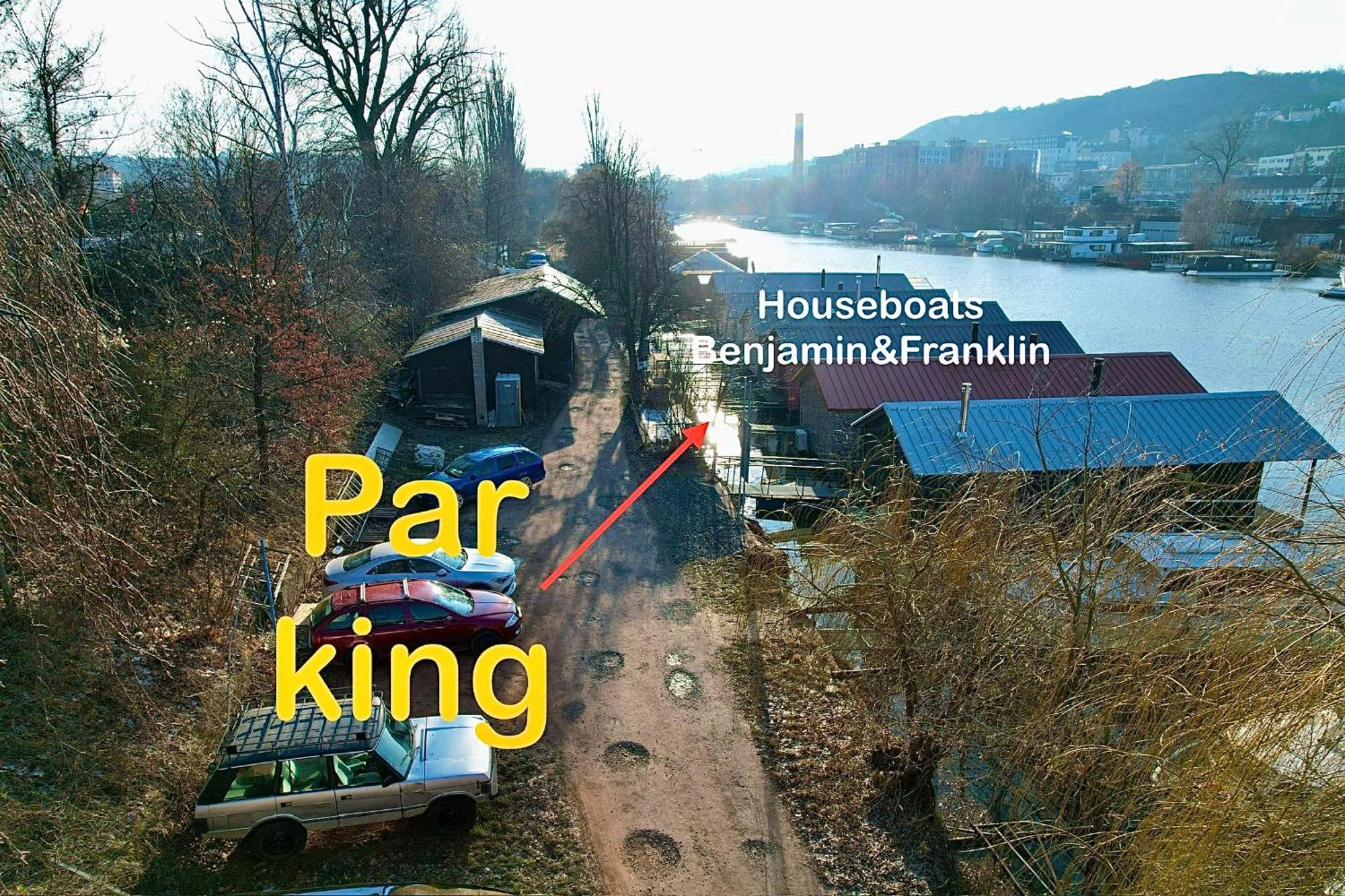 Houseboat Benjamin - Houseboats Benjamin & Franklin Hotel Prague Ngoại thất bức ảnh